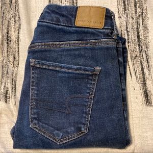 American Eagle dark wash skinny Jean
